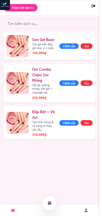 Hana Nail — Đặt lịch làm móng