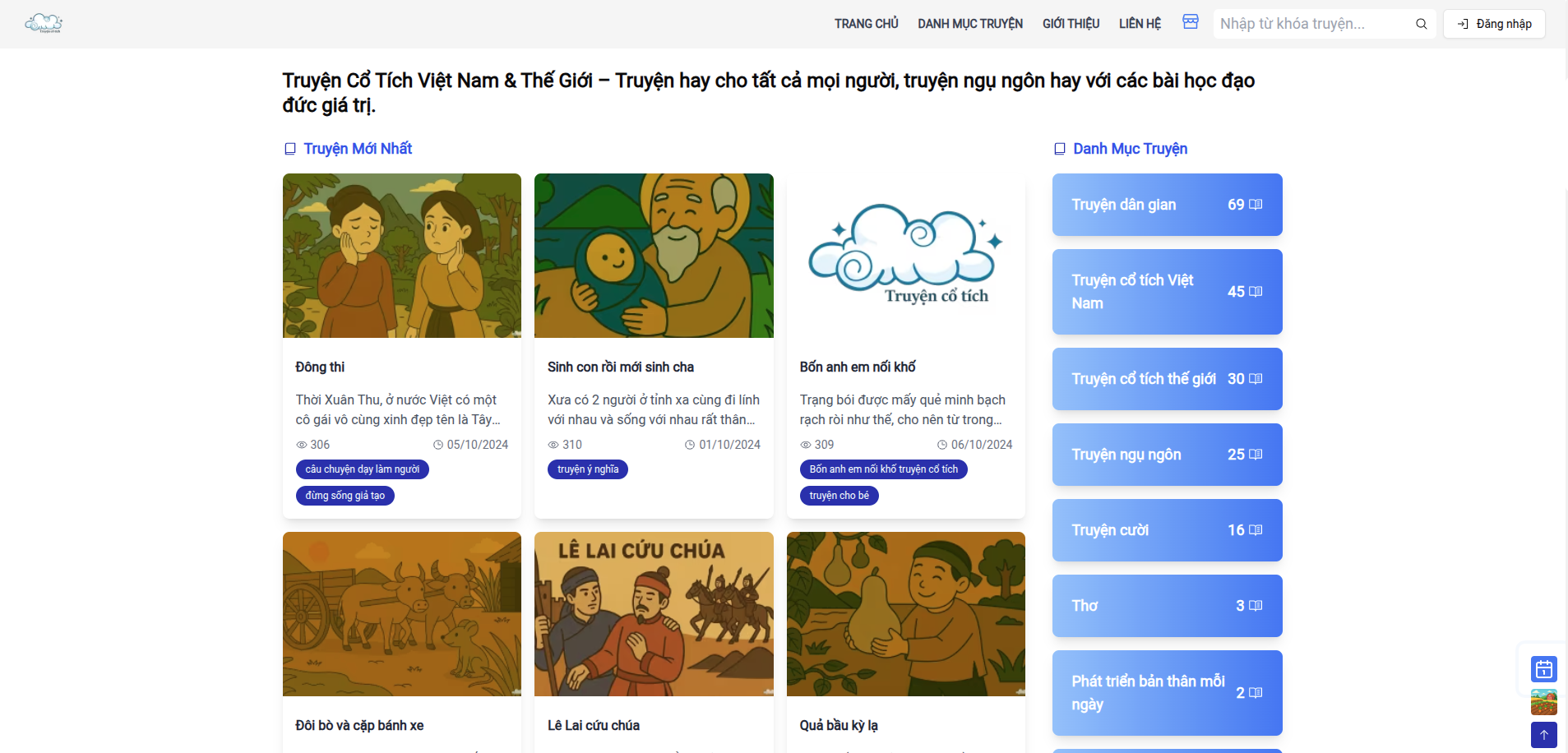 Truyện Cổ Tích Việt Nam