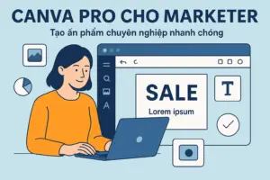 Canva Pro cho Marketer: Tạo ấn phẩm chuyên nghiệp nhanh chóng