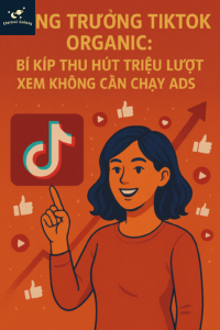 Tăng trưởng TikTok Organic: Bí kíp thu hút triệu lượt xem không cần chạy ads